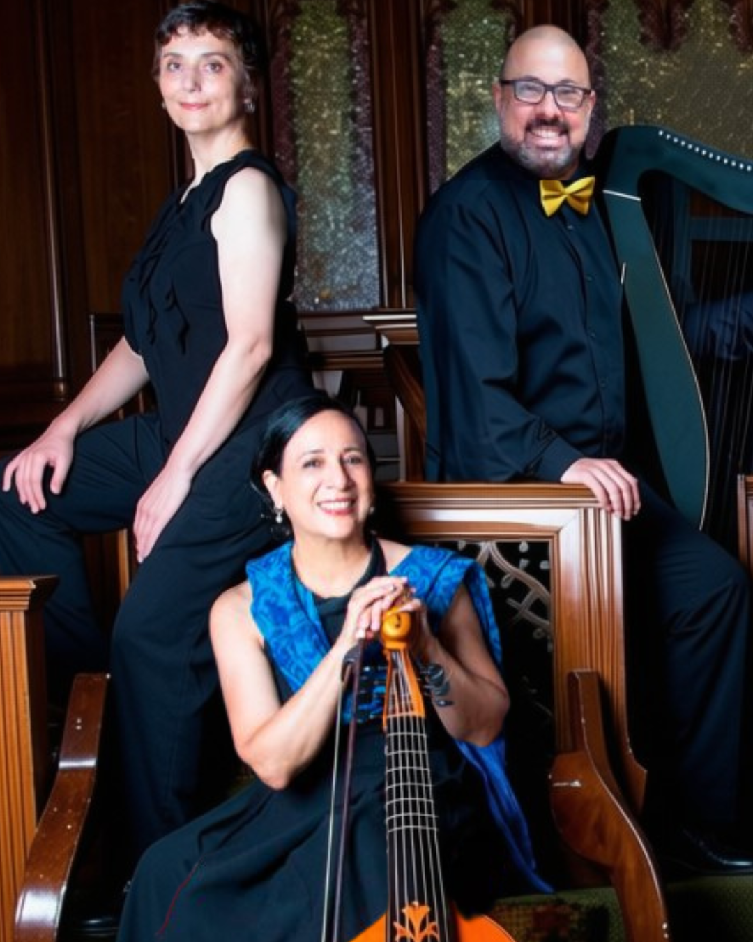 Daniela Tosic, Eduardo Betancourt, and Laury Gutiérrez